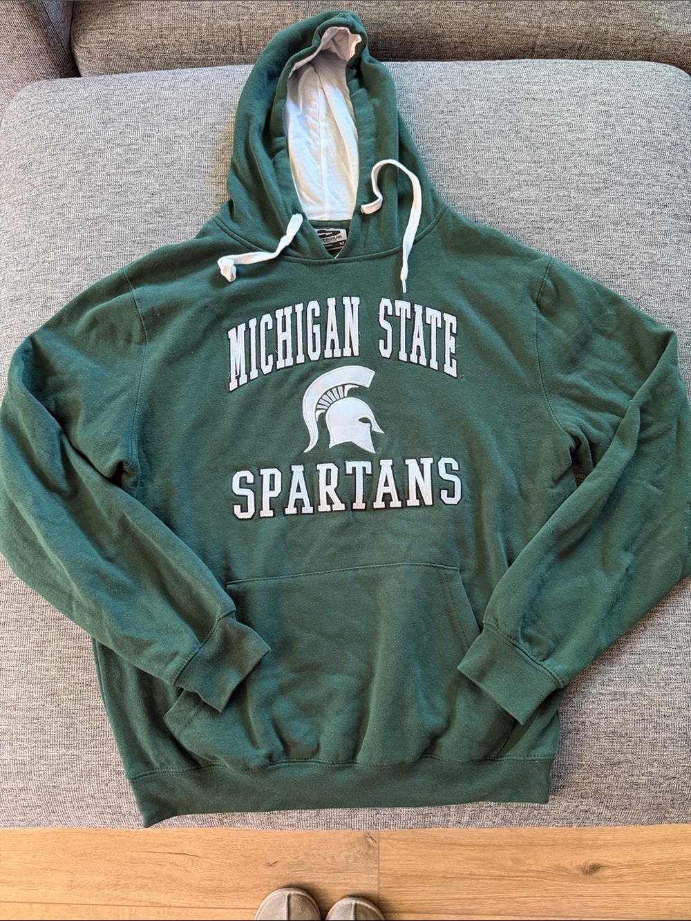 Michigan State Spartans Green Hoodie Sweatshirt